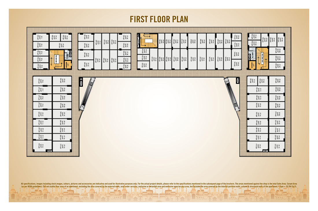 Lord Krishna Mart Food Court Floor Plan